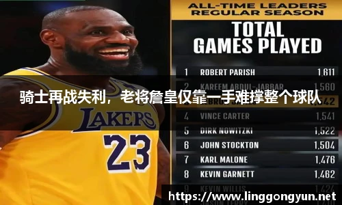 骑士再战失利，老将詹皇仅靠一手难撑整个球队